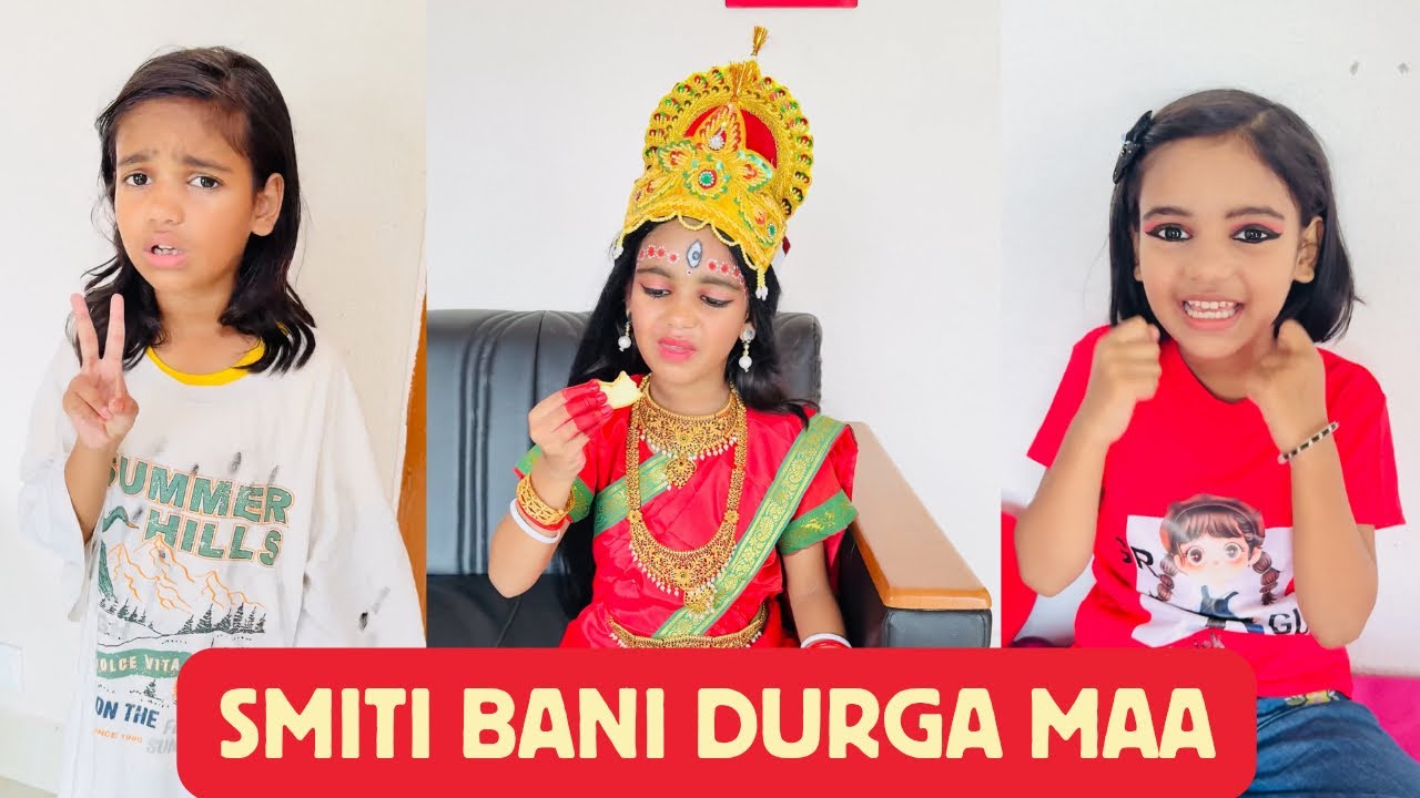 Smiti Ki Matarani(Durga Mata)Make up Video🥰❤️🤗Old Video🥺