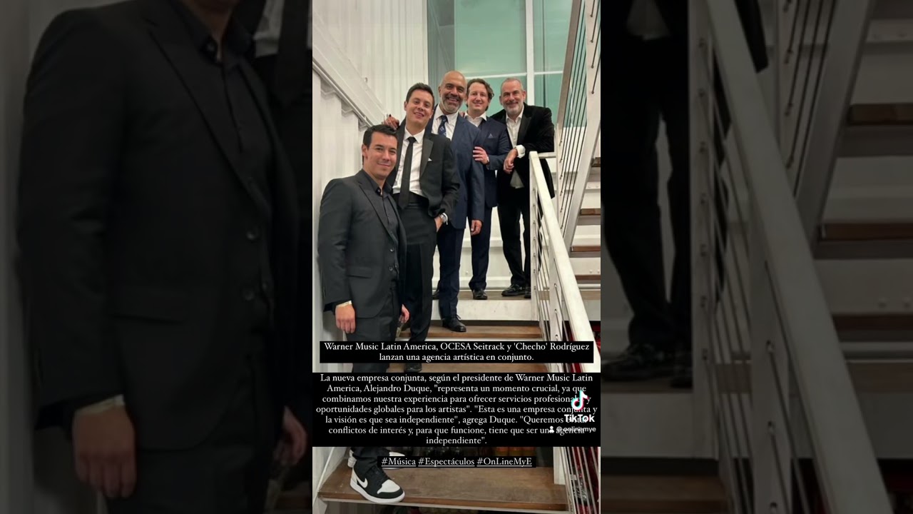 Warner Music Latin America & OCESA Launch Art Agency 🎶