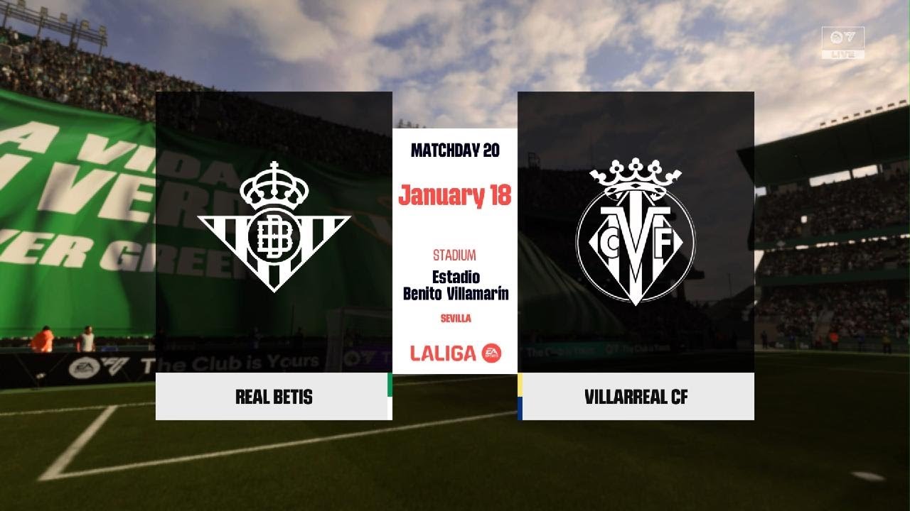 EA SPORTS FC 26: Betis vs Villarreal PS5 Gameplay ⚽