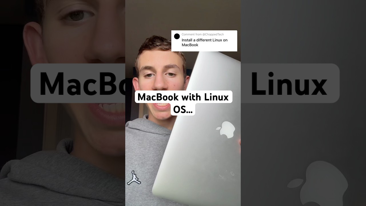 MacBook with Linux OS?? #linux #techfacts #techtok