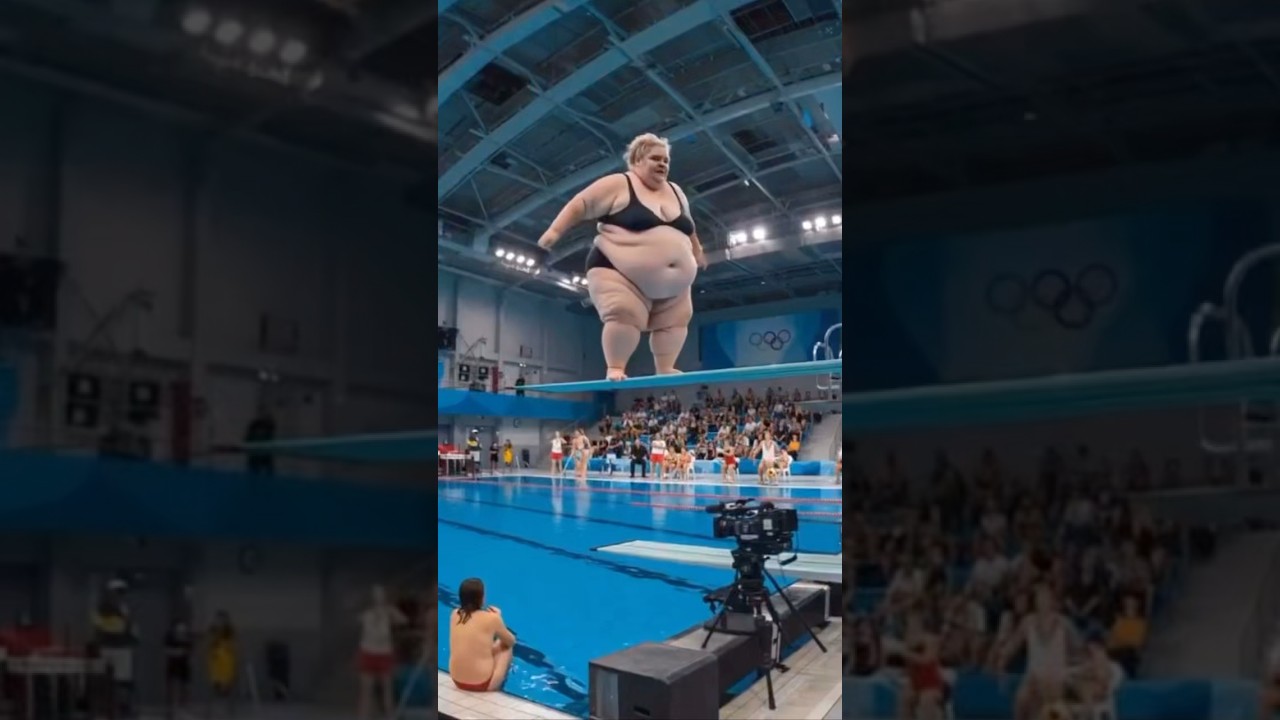 Hilarious Dive Fail! π Watch This Funny Moment on the Diving Board