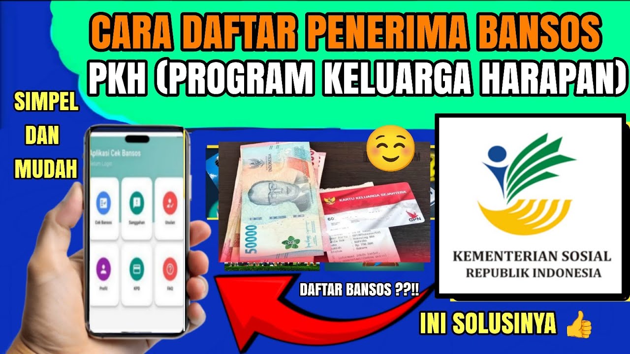 Daftar Penerima PKH Online Lewat HP 2025 📱