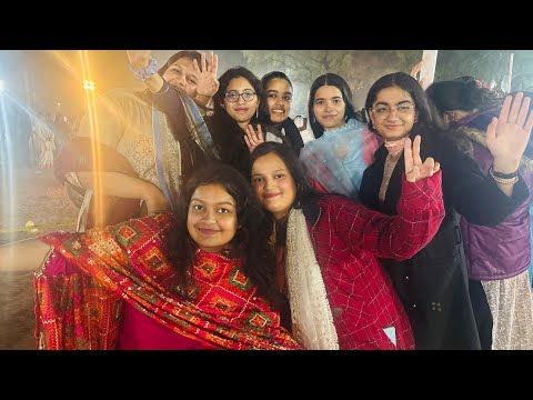 Celebrating Lohri with the best squad at Banasthali!🔥🎊