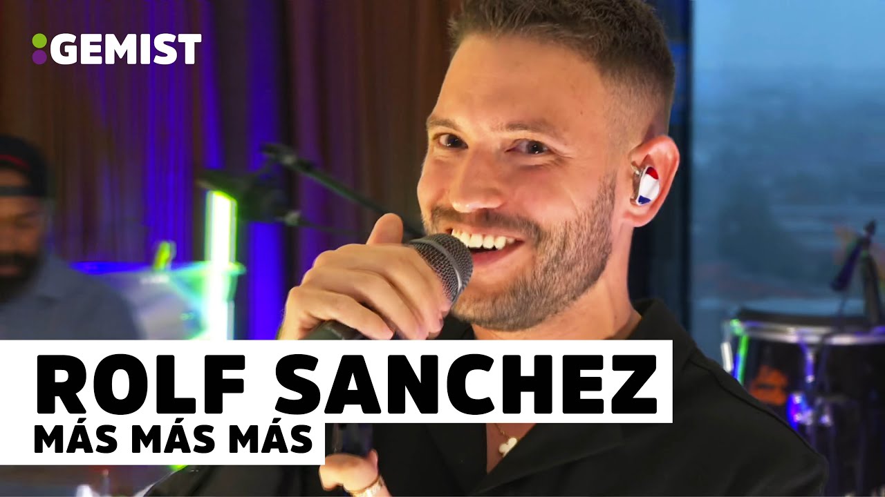 Rolf Sanchez - Más Más Más Live bij 538 🎶