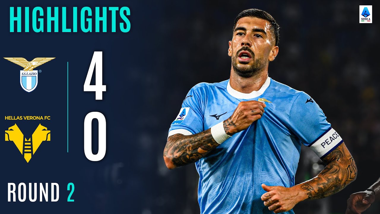 Lazio Dominates Verona 4-0 in Serie A 🏟️