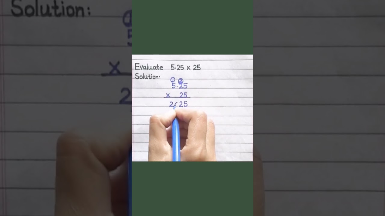 Quick & Easy Method to Multiply Decimals by Whole Numbers 💯 #Shorts