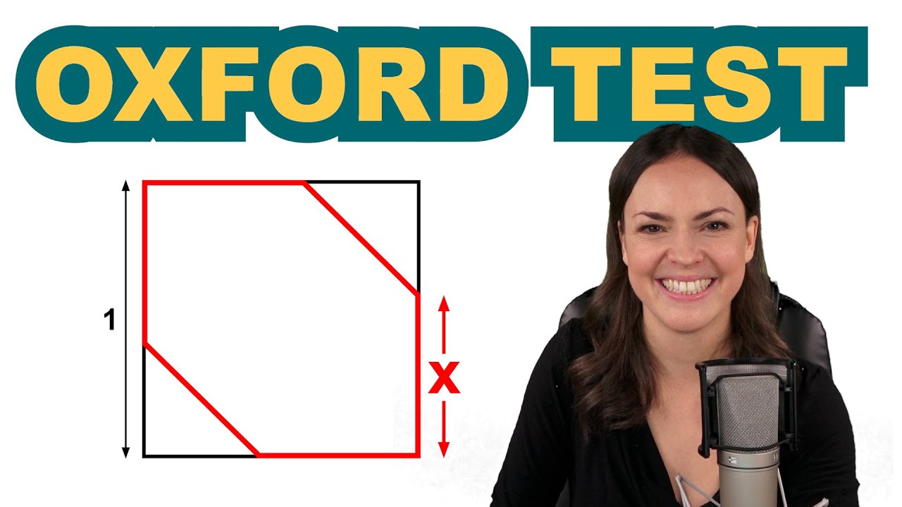 Oxford Admission Test Math: Solve for x Using Pythagoras ๐งฎ