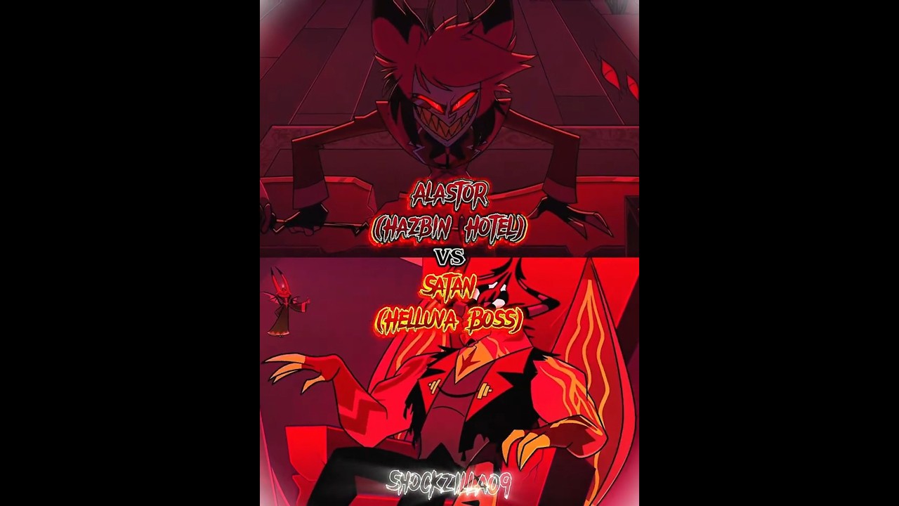 Alastor (Hazbin Hotel) vs Satan (Helluva Boss) | Analysis of Power and Abilities