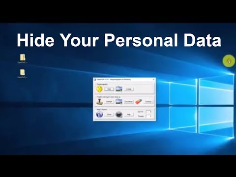 Embed Important Documents inside other Files in windows - Stenography