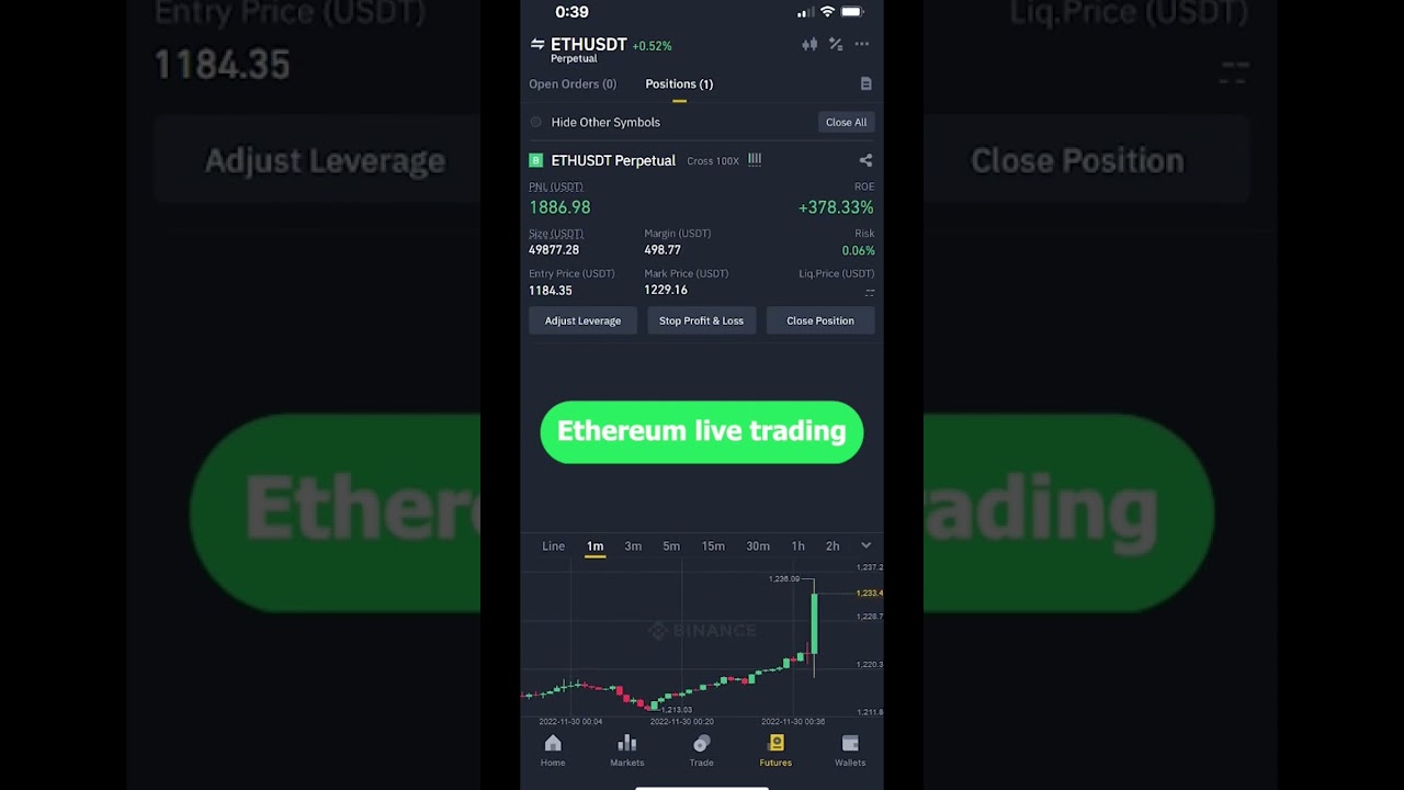 ETH Live Trading: $4,000 Profit with 100x Leverage 🚀