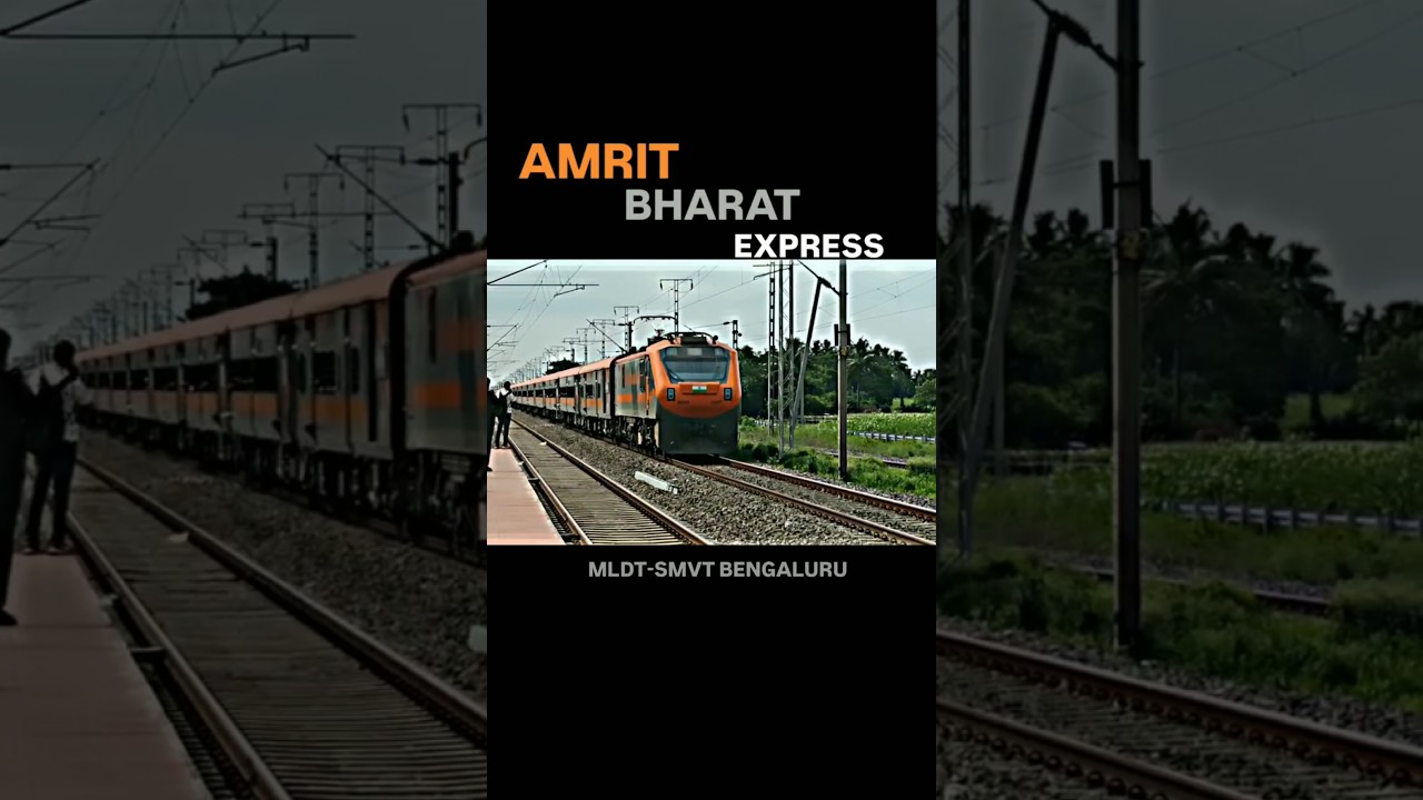 Amrit Bharat Express | WAP 5 & Rail Updates 🚆