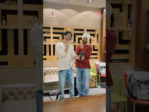 Behind The Scenes with Diljit Dosanjh & Aryan Khan | Tenu Ki Pata 🔥 | Ba***ds Of Bollywood