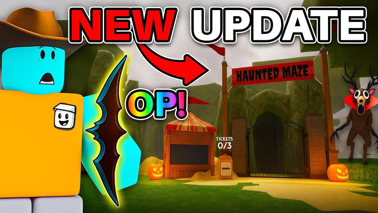 Speedrun of the New 99 Nights Forest Update: Hedge Maze & New Class! 🎮