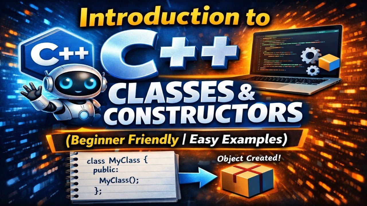 Master CPP Classes & Constructors: A Complete Beginner's Guide 🚀