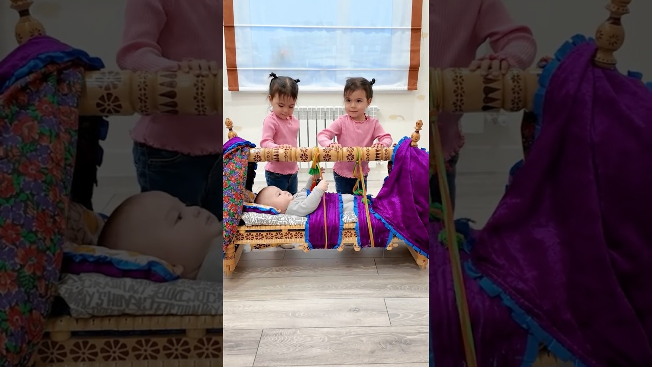 Ancient Baby Cradle Still Used Today 🛏️
