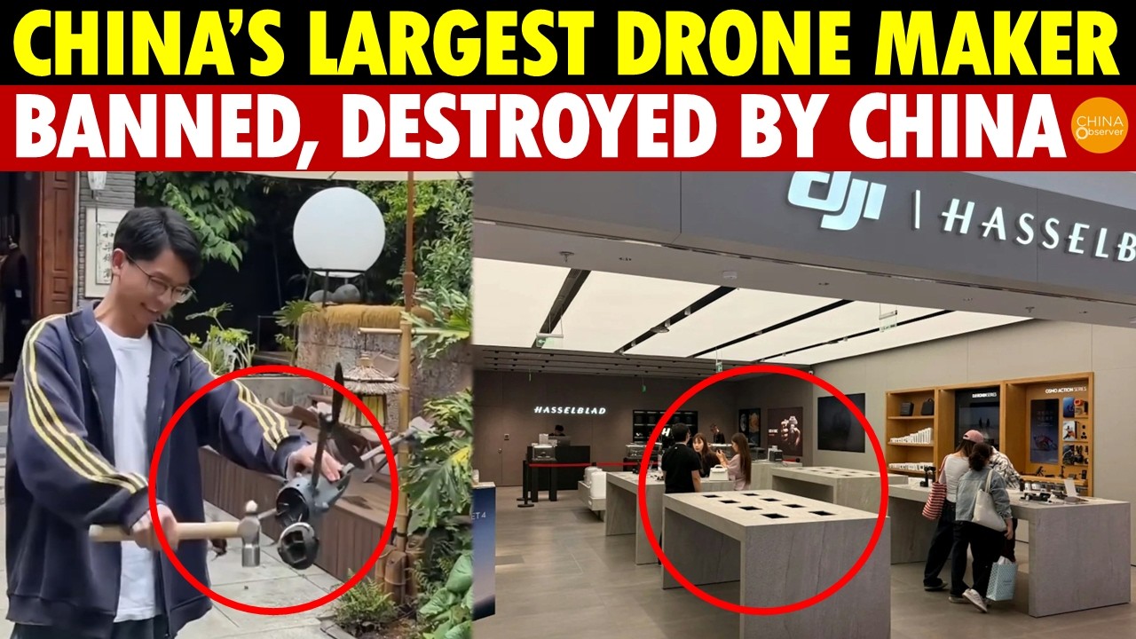 DJI Bans Drones in China Amid National Tensions 🚫