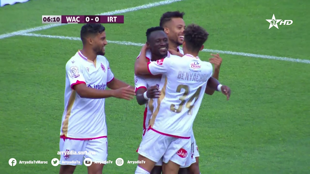 الوداد الرياضي يتفوق على اتحاد طنجة بهدف مبكر من سايمون مسوڨا ⚽