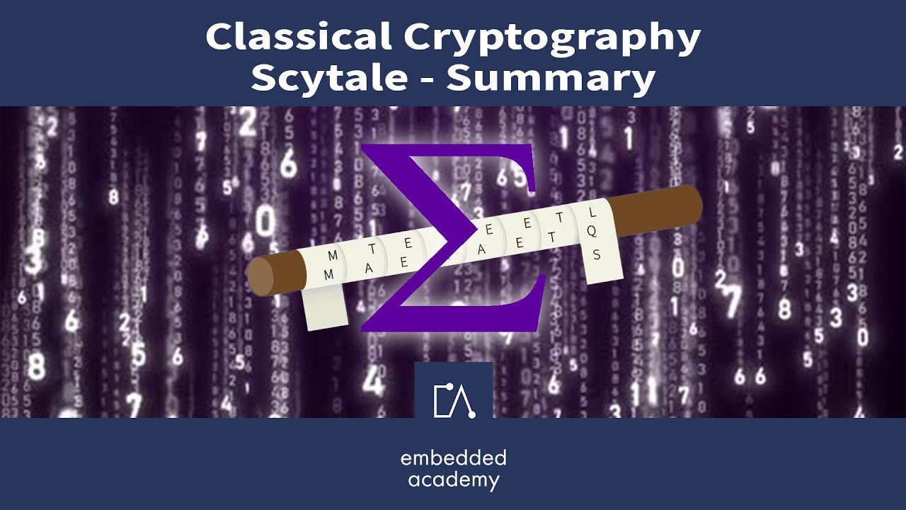 Discover the Ancient Secrets of Classical Cryptography with the Scytale Cipher 🔐