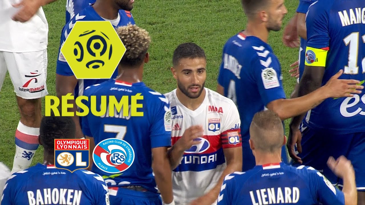 Résumé Highlights: Olympique Lyonnais Dominates RC Strasbourg Alsace 4-0 ⚽ | Ligue 1 2017/18