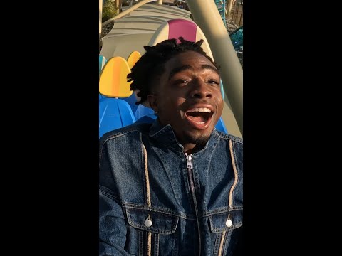 Caleb McLaughlin Passes Out during his Roller Coaster Interview #StrangerThings