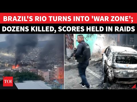 Brazil At ‘WAR’: 60+ Killed In Deadly Rio Raid; 2,500 Commandos In Action To Crush Red Gang