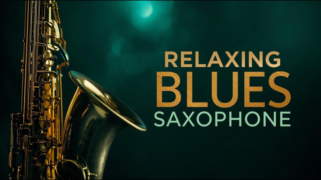 Smooth Blues Saxophone Instrumental 🎷 Calm Jazz for Night & Relaxation