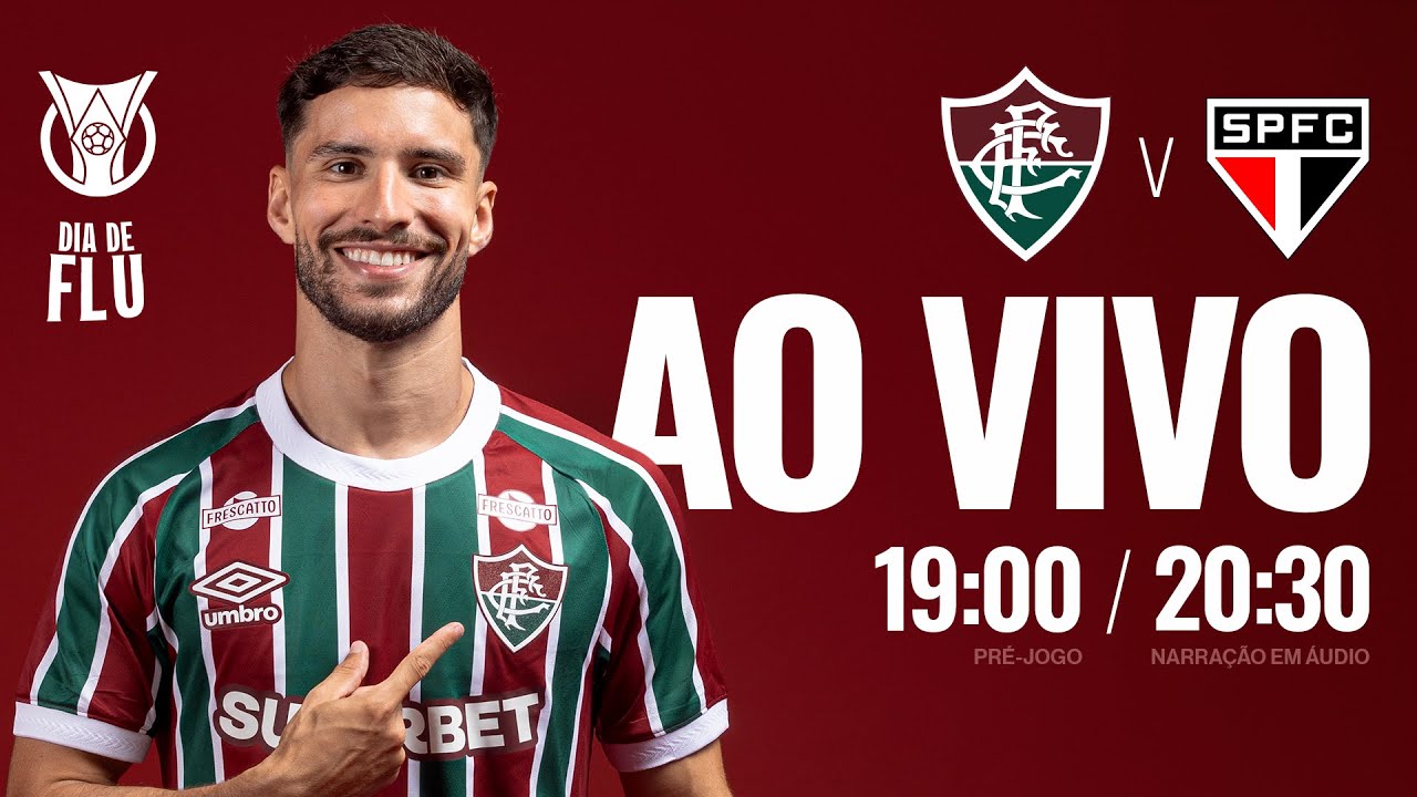 Ao Vivo: Fluminense x São Paulo - Brasileirão 2025