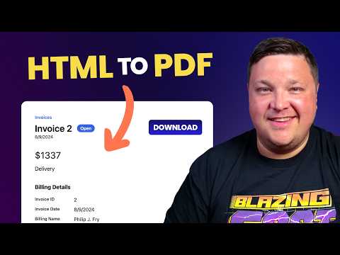 Creating PDFs from HTML in React and Next.js