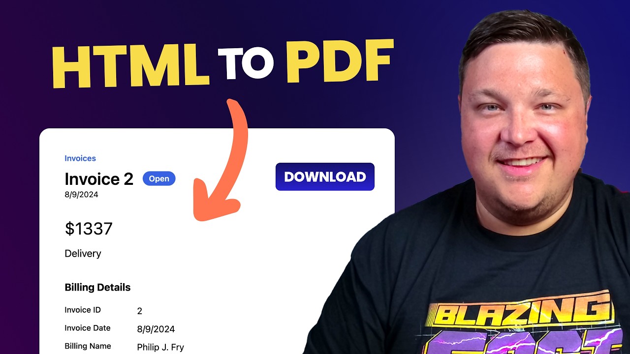 Creating PDFs from HTML in React and Next.js