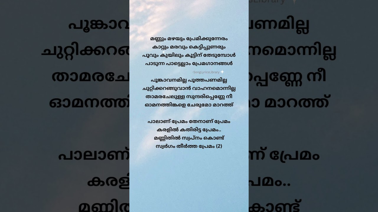 Mannum mazhayum | album song Malayalam lyrics | Shafi kollam | #hitalbumsongs #songslyrics #lyrics