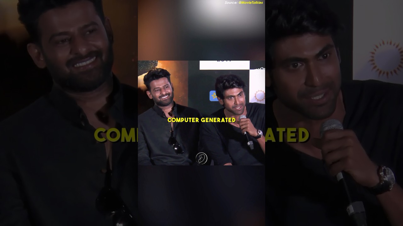 Reporter Questions Prabhas & Rana's Body Transformation 😱