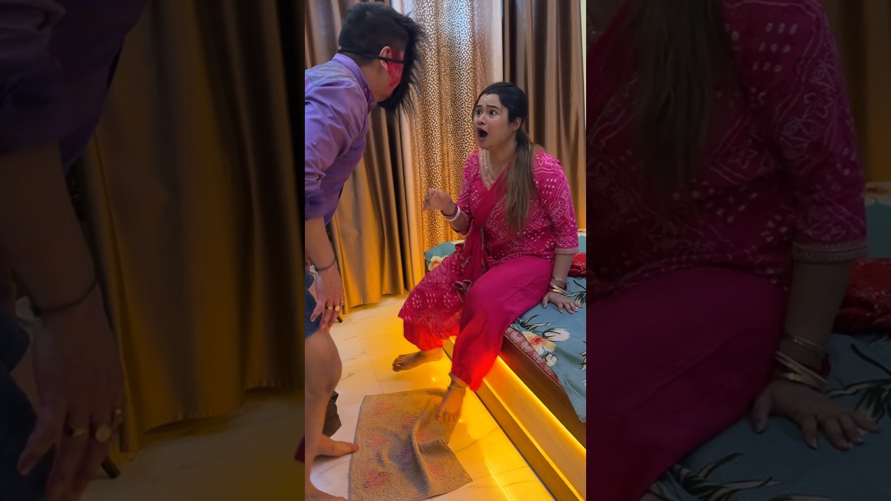 Hilarious Mask Prank on Wife 🤣