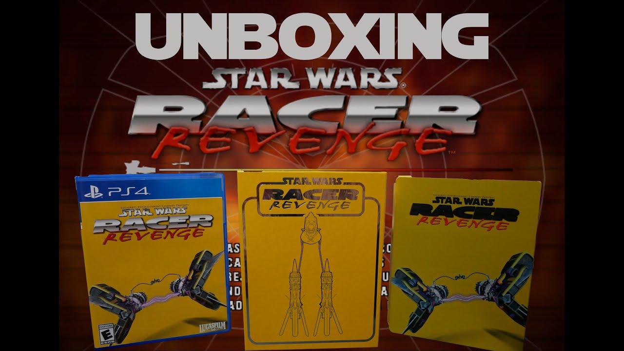 Unboxing Star Wars Racer Revenge Premium PS4 Edition ๐