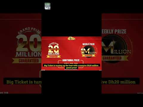 Big Ticket Abu Dhabi: Dh20 Million & BMW Could Be Yours! #dubainews #breakingnews