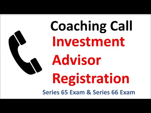 Series 65 & 66 Exams for Investment Advisor Registration