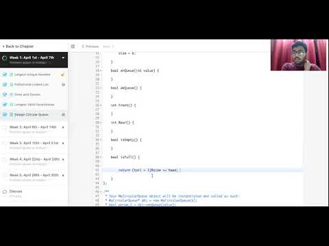 Leetcode Design Circular Queue | April Leetcode Challenge 2021