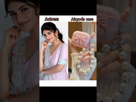 South actress sreeleela V's earbuds case 🥰#southactresses #earbuds #trending #shorts