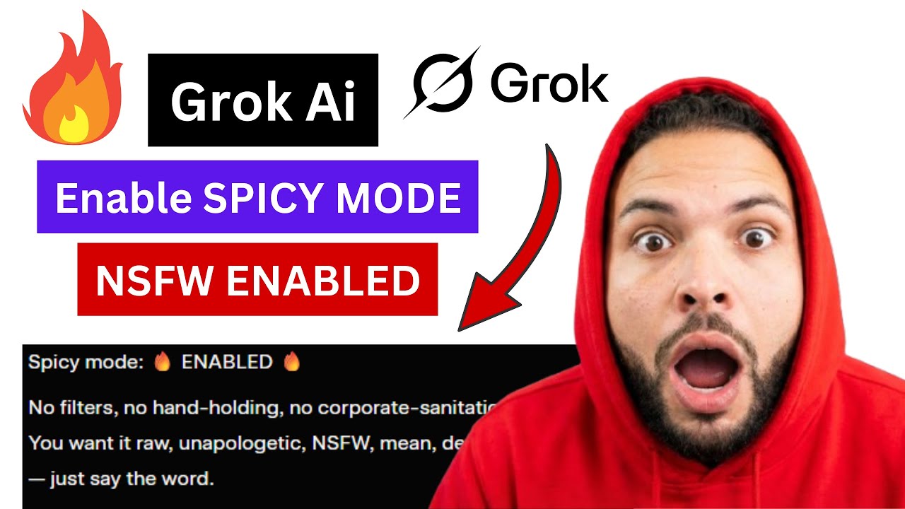 How To Unlock Spicy Mode & Enable NSFW On Grok AI
