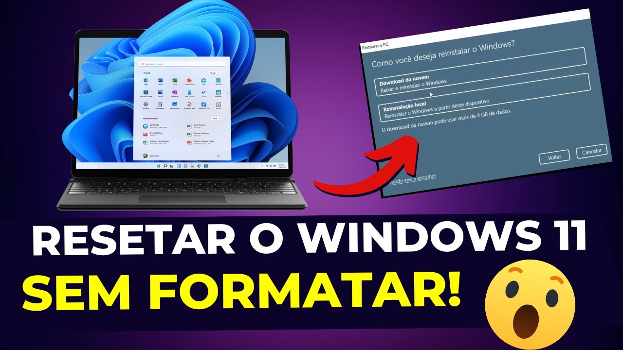 Como Resetar Windows 11 para Padrão de Fábrica 🖥️