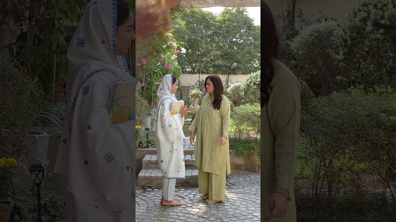 Sukaina Khan & Humaira Bano Behind the Scenes of 'Ishq TMSA Hoa' π¬