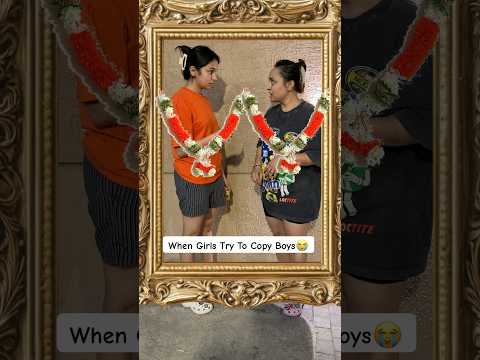 When Girls Try To Copy Boys On Diwali🤣#ytshorts #youtubeshorts #shortsfeed #shorts #viral #funny