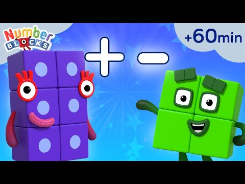 Learn Addition and Subtraction Level 2 | Learn to Count | Maths Cartoons for Kids | Numberblocks
