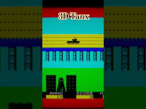 Tanx in 3D! #videogames #tank #retro #vintagecomputing #classicgaming