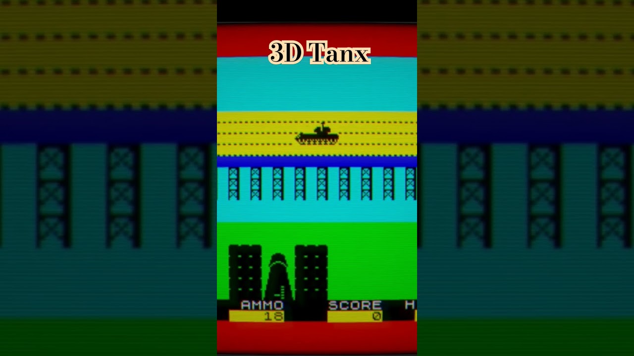 Experience 3D Tank Action! 🚀 Retro Gaming Marathon of November 1982 Classics