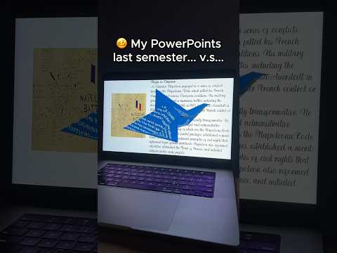 PowerPoint Transformation ✨ Comment if you want the tutorial 👌🏼 #powerpoint #beforeandafter