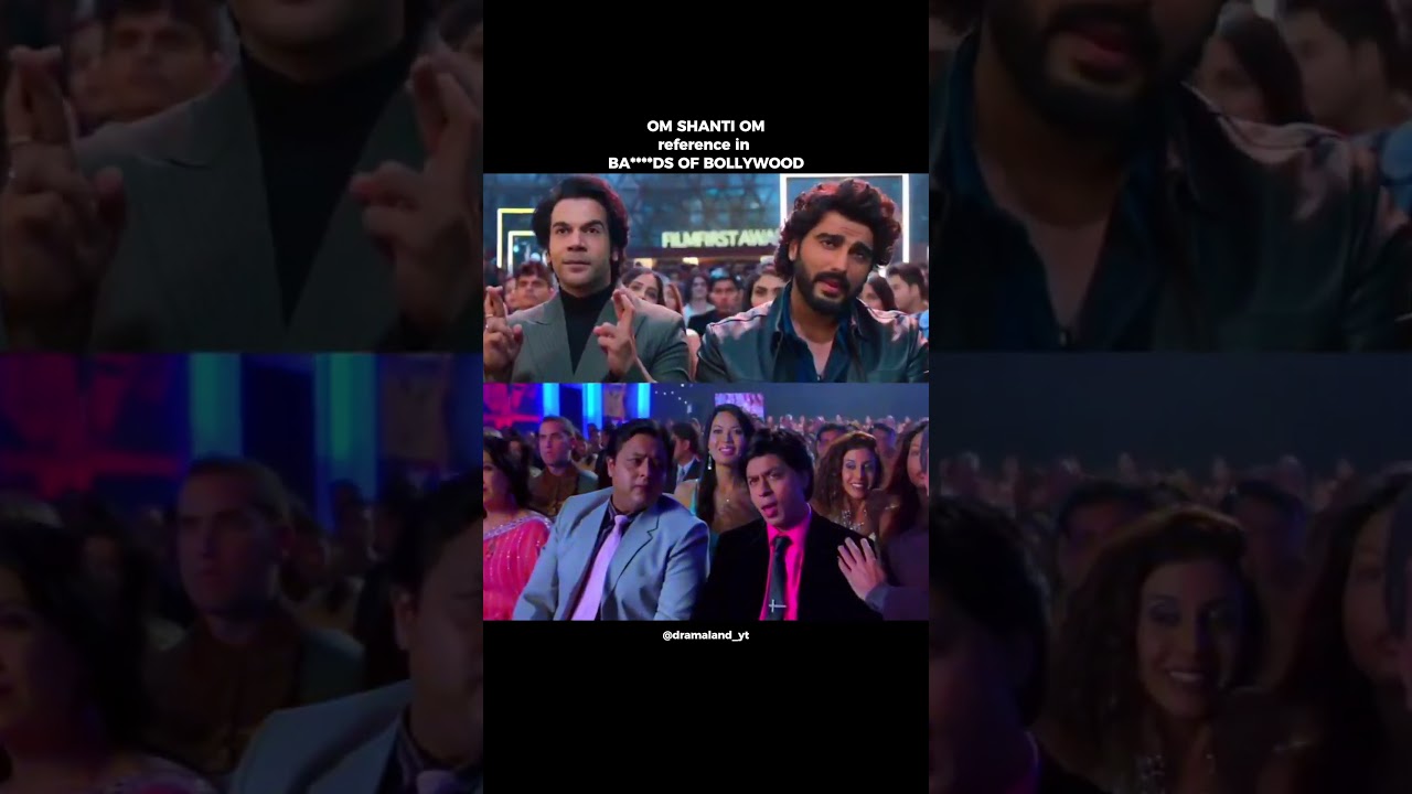 SRK’s Om Shanti Om Scene Recreated in The Bastards of Bollywood 🎬