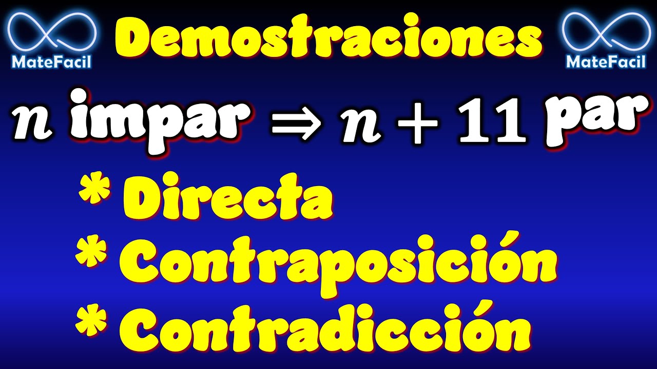 Domina los Métodos de Demostración Matemática: Directa, Contraposición y Contradicción 🧮