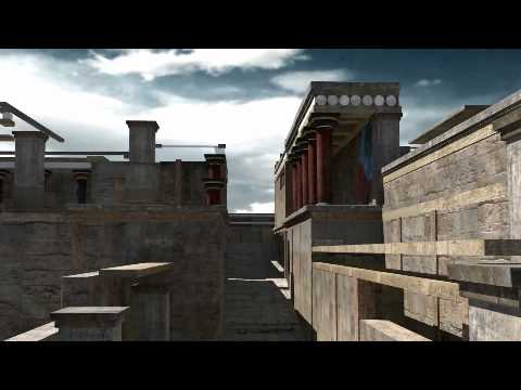 Knossos Palace 3D Reconstruction in Crete ๐บ