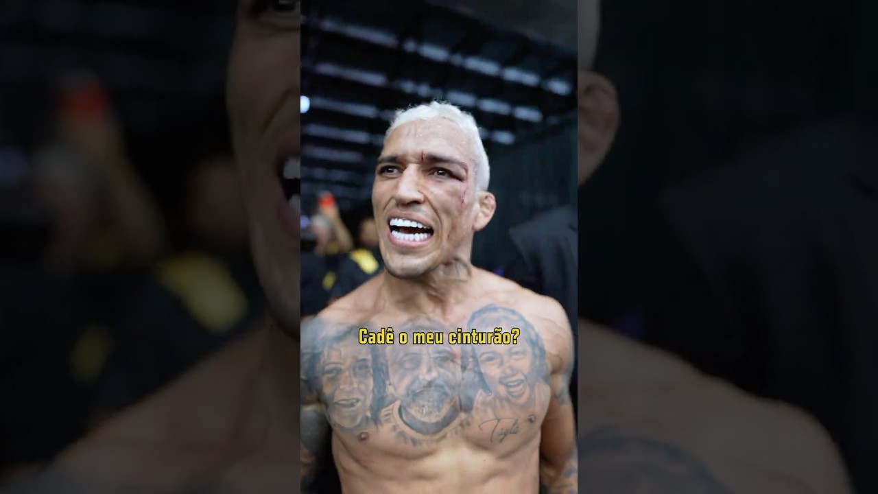 CHARLES DO BRONXS TÁ INDO BUSCAR O CINTURÃO DE NOVO! 🦁 #UFC317 #shorts