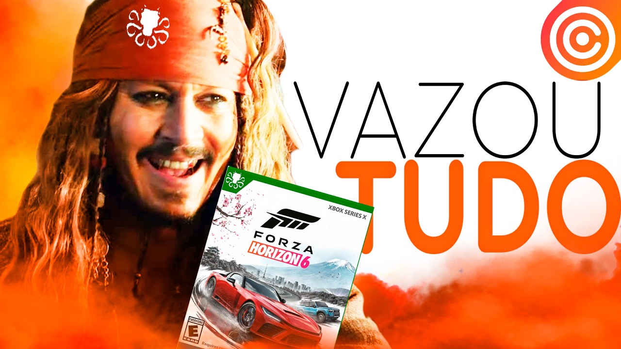 XBOX deixou VAZAR o FORZA HORIZON 6 por COMPLETO K K K K K K K K K